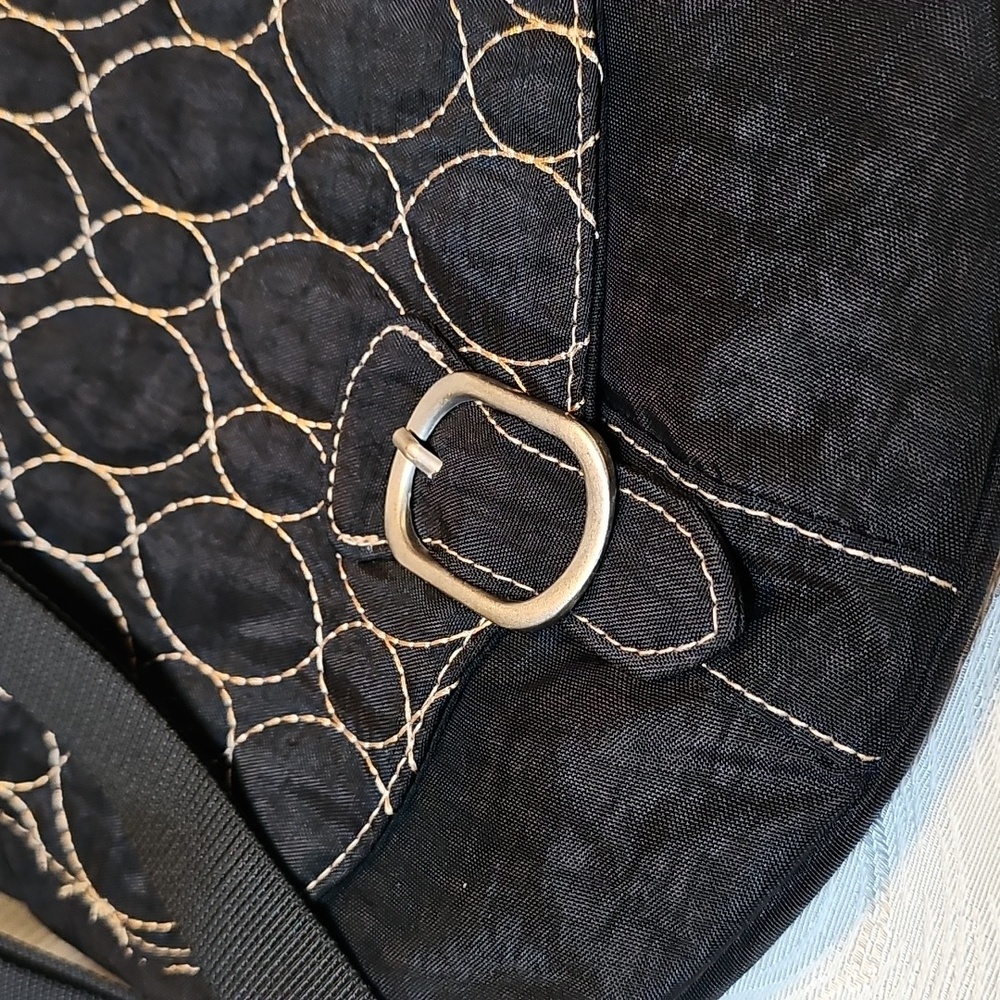 Travelon crossbody bag nylon black adjustable strap excellent condition - Picture 11 of 12